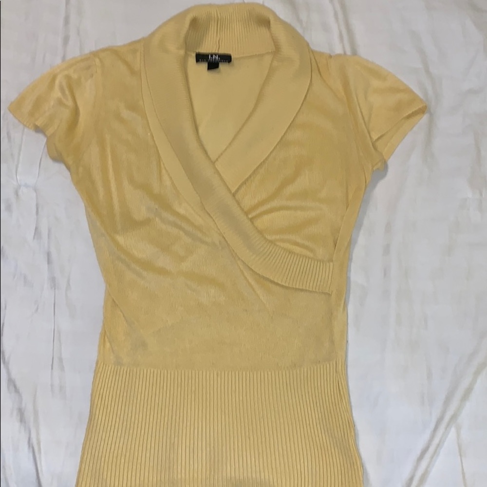 Short Sleeves Sweater